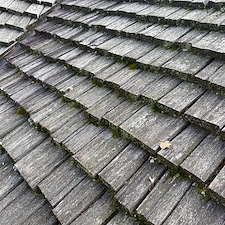 Cedar Roof Cleaning 6